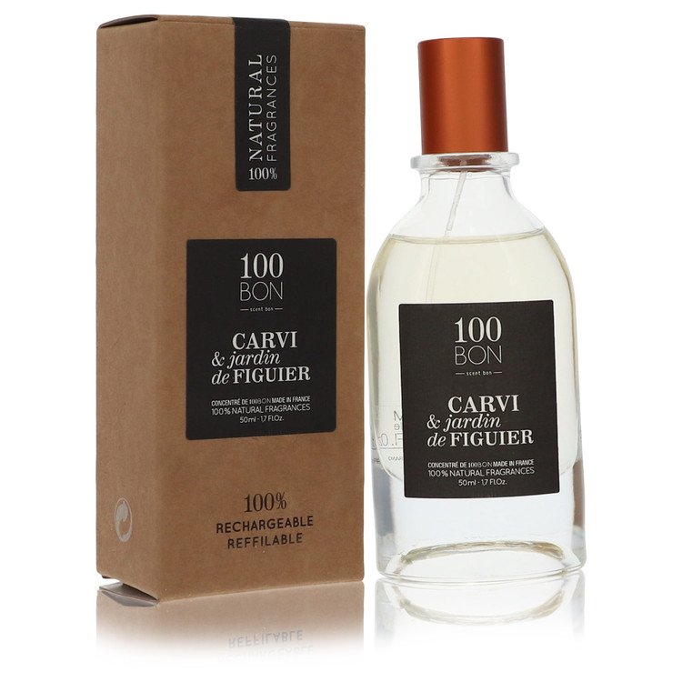 100 Bon Carvi & Jardin De Figuier Concentree De Parfum Spray (Unisex Refillable) By 100 Bon