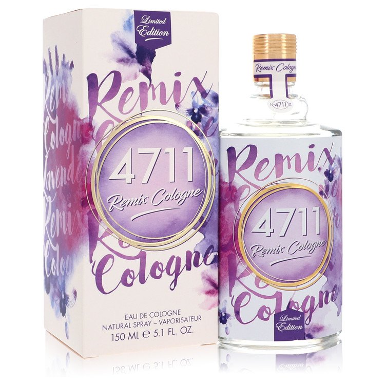 4711 Remix Lavender Eau De Cologne Spray (Unisex) By 4711