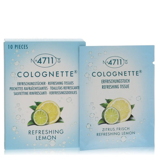 4711 Colognette Refreshing Lemon Box Of 10 Refreshing Tissues By 4711