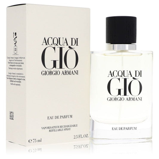 Acqua Di Gio Eau De Parfum Refillable Spray By Giorgio Armani