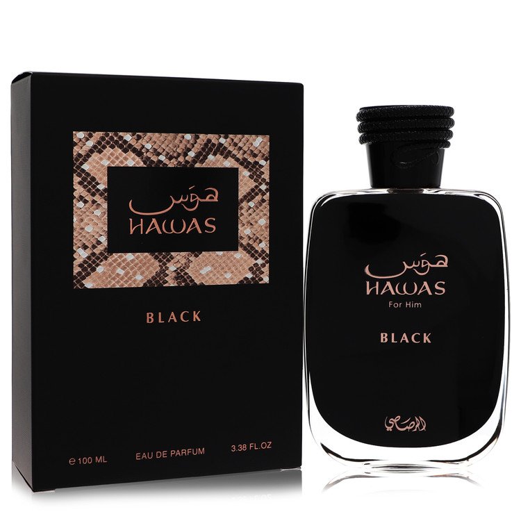 Hawas Black Eau De Parfum Spray By Rasasi