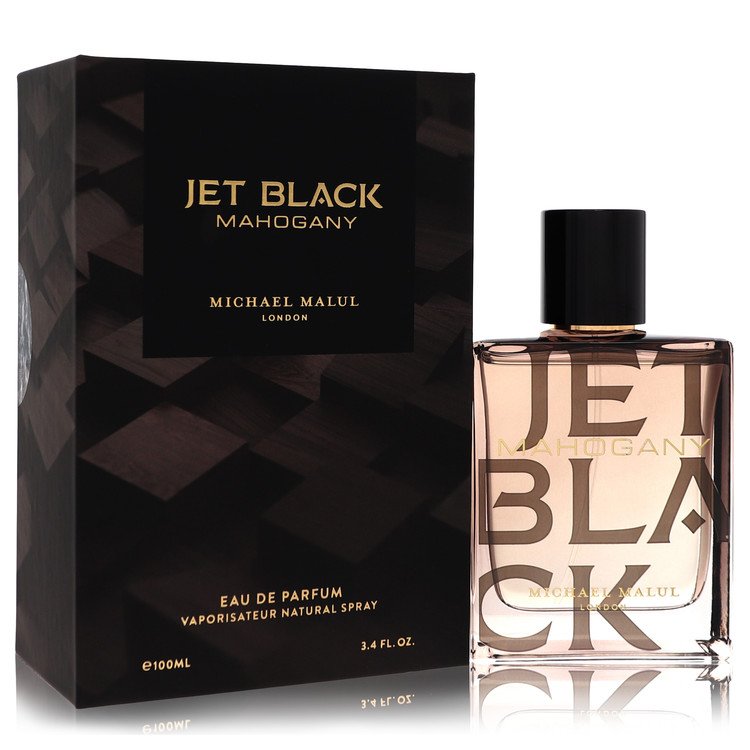 Jet Black Mahogany Eau De Parfum Spray By Michael Malul