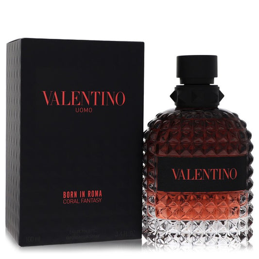 Valentino Uomo Born In Roma Coral Fantasy Eau De Toilette Spray By Valentino